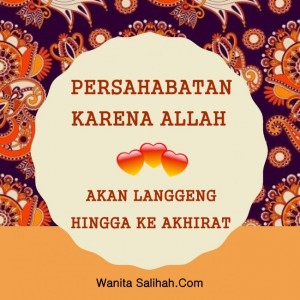 Persahabatan Karena Allah