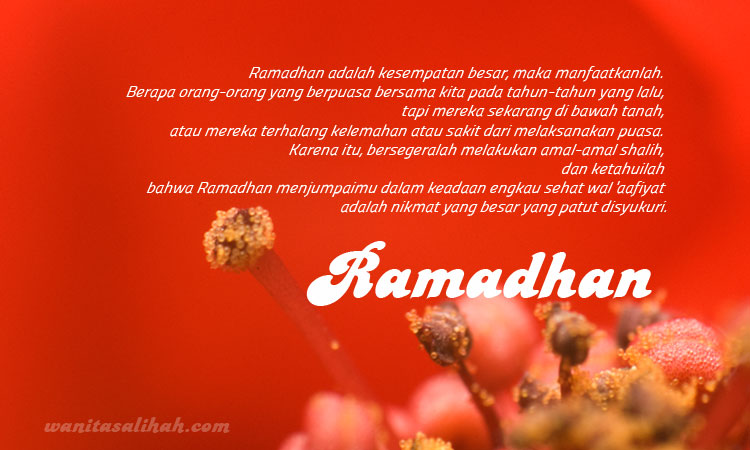 Renungan Ramadhan